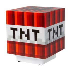 Dekoratívne LED Paladone Minecraft TNT biela/červená

