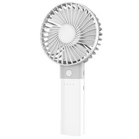 Ventilátor PLATINET Rechargeable Desk Fan 4000mAh Power Bank biely

