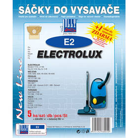 Vrecká pre vysávače Jolly E 2 (5 ks) 

