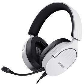 Headset Trust GXT 489W FAYZO biely

