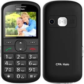 Mobilný telefón CPA Halo 21 Senior čierny

