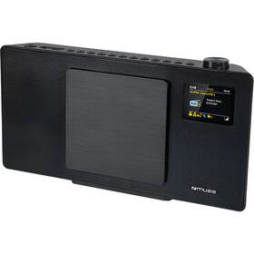 Mikro HiFi systém MUSE M-65 DBT čierny

