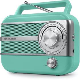 Rádioprijímač MUSE M-056 zelený

