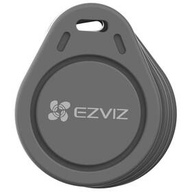 Čip EZVIZ bezkontaktné, pre videotelefóny a inteligentné zámky (4ks) sivé

