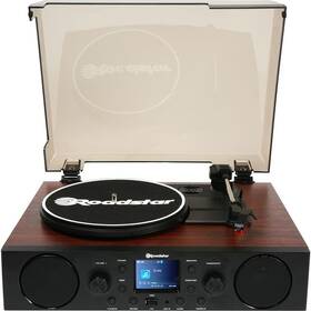 Gramofón Roadstar TTR-8850ED+BT čierny/hnedý

