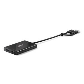 USB Hub Club3D USB na 2xHDMI 2.0, Dual Monitor, 4K60Hz (M/F) čierny

