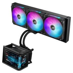 Vodný chladič Asus ROG RYUO IV SLC 360 ARGB čierny

