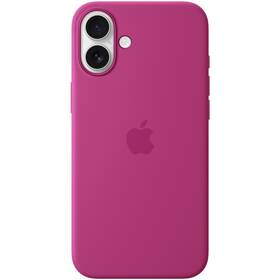 Kryt na mobil Apple iPhone 16 Plus Silicone Case s MagSafe - fuchsiový 

