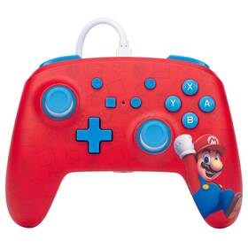 Gamepad PowerA Enhanced Wired pre Nintendo Switch - Woo-hoo! Mario 

