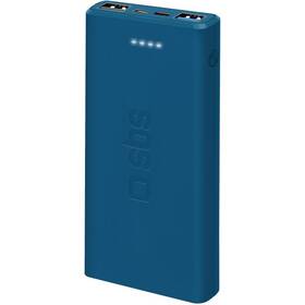 Powerbank SBS 10000 mAh, USB-C/2x USB-A modrá

