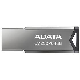 USB flashdisk ADATA UV250 64GB strieborný

