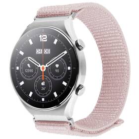 Remienok FIXED Nylon Sporty Strap s Quick Release, 18mm ružový


