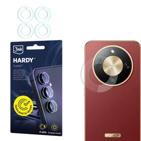 Ochranné sklo šošovky fotoaparátu 3mk Honor Magic8 Lite - Hardy Fusion Lens Protection priehľadné

