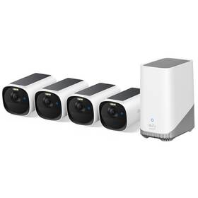 IP kamera Anker eufy E40 (4 ks + HomeBase 3) biela

