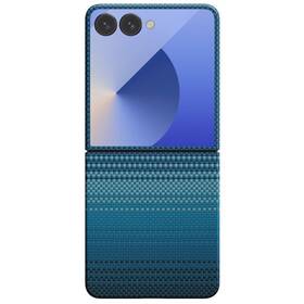 Kryt na mobil Pitaka Ultra-Slim Moonrise na Samsung Galaxy Z Flip7 modrý

