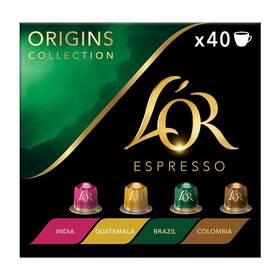 Kapsuly pre espressá L’OR Espresso Origins mix (40 ks) 

