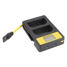 Nabíjačka PATONA Dual Nikon EN-EL15 s LCD, USB 

