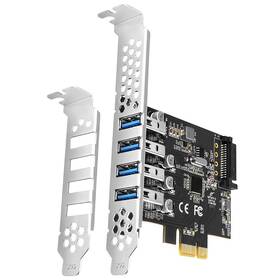 Radič Axagon PCEU-43RS - 4x USB 3.2 Gen 1 port 

