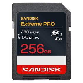 Pamäťová karta SANDISK 256GB UHS-I U3 (250R/170W) 

