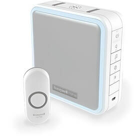 Zvonček bezdrôtový Honeywell DC915N Series 9, 200m, 8 melódií, na batérie 

