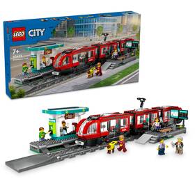 Stavebnica LEGO® City 60423 Tramvaj a zastávka v centru města 

