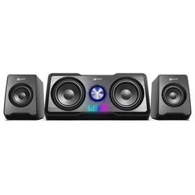 Reproduktory C-Tech SPK-16, 2.2, RGB čierne

