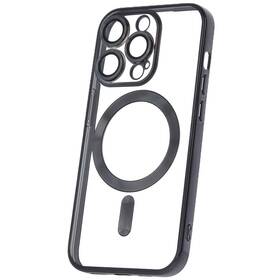 Kryt na mobil CPA Mag Color Chrome na Apple iPhone 15 Pro čierny

