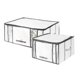 Vákuový úložný box s puzdrom Compactor Life RAN7023, 1× M 125 l, 1 x XXL 210 l, 2 ks 

