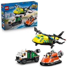 Stavebnica LEGO® City 60505 Remix: Lietadlo, servisné vozidlo a vznášadlo 

