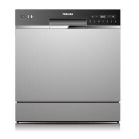 Umývačka riadu Toshiba DW-08T2EE(S)-CZ strieborná

