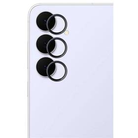 Ochranné sklo šošovky fotoaparátu 3mk Lens Protection Pro na Samsung Galaxy S25 FE čierne

