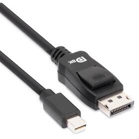 Kábel Club3D mini DisplayPort 1.4/DisplayPort 1.4, 2m čierny

