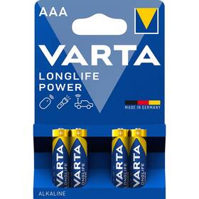 Batéria alkalická Varta AAA, LR03, blister 4ks 

