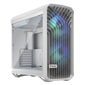 Case FRACTAL DESIGN Torrent RGB Tempered Glass Clear Tint biela

