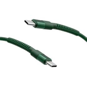 Kábel Mobilnet USB-C/C 60W 1M GRN 

