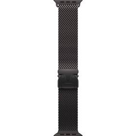 Remienok Apple 49mm milánsky ťah z čierneho titánu – L 

