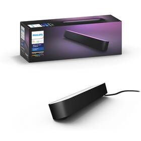 Stolové svietidlo Philips Play White and Color Ambiance Extension pack čierne

