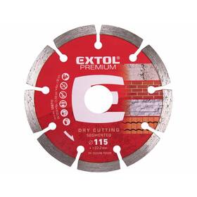 Kotúč diamantový Extol Premium 108711 115x22,2x2mm 

