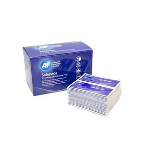 Obrúsky čistiace AF Safepads - impregnované izopropylalkoholom (100 ks) biele/modré

