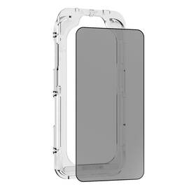 Tvrdené sklo Mobile Origin EasyGlass Privacy na iPhone 11/XR, s aplikátorom priehľadné

