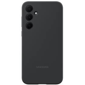 Kryt na mobil Samsung Silicone na Samsung Galaxy A35 čierny

