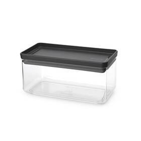 Dóza na potraviny Brabantia Tasty+ 1,5 l, dark grey sivá

