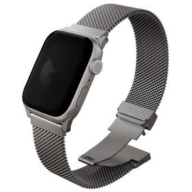Remienok Uniq Dante Pro na Apple Watch 49/46/45/44 mm strieborný

