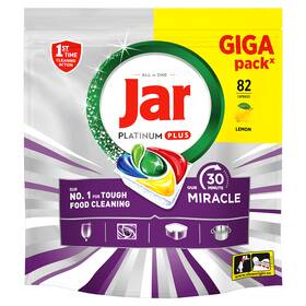  Kapsuly do umývačky Jar Platinum Plus 30 Minute Miracle (82 ks)