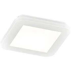 LED stropné svietidlo Reality Camillus, 9 W, štvorcové biele

