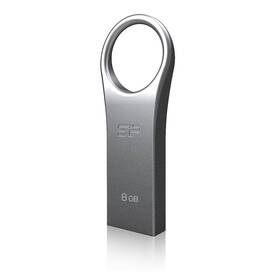 USB flashdisk Silicon Power Firma F80 8GB strieborný

