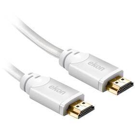 Kábel Ekon HDMI-HDMI 3M WHI 

