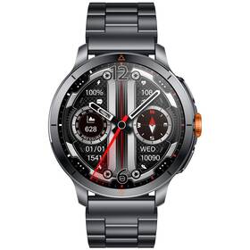 Inteligentné hodinky ARMODD Silentwatch 8 Pro GPS s kovovým řemínkem + silikonový řemínek čierne

