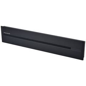 Zásuvková lišta Viking 40 cm, na 5 modulov, zápustná čierna

