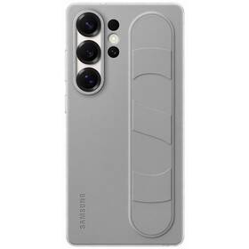 Kryt na mobil Samsung Standing Grip s poutkem na Galaxy S25 Ultra sivý

